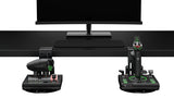 Turtle Beach VelocityOne Universal Sim Mount – beslag – To beslag med separat flyudstyr som brugseksempel