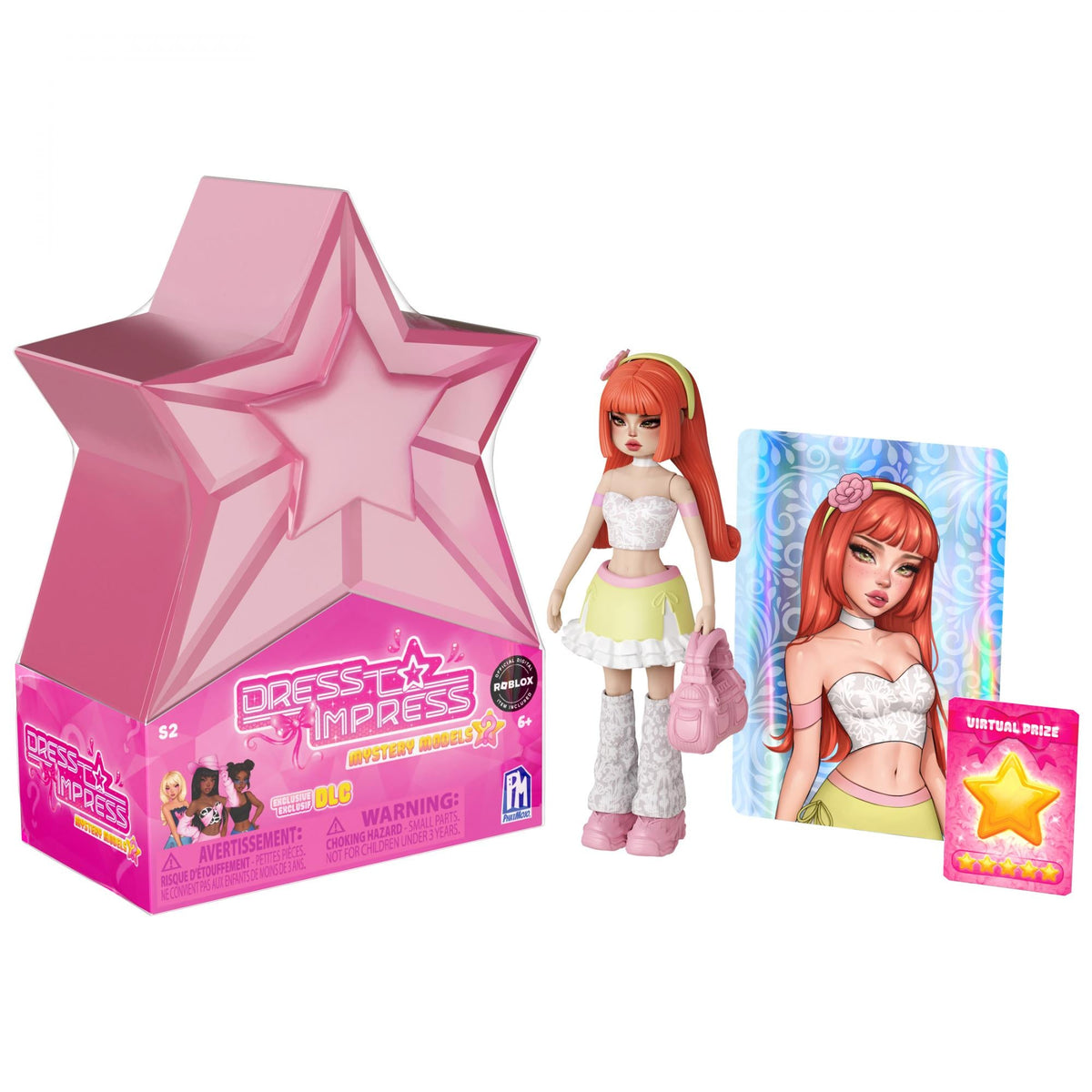 Roblox - Doll Dress to Impress Mystery Small Doll S2 (Assorted) - 910379 Roblox