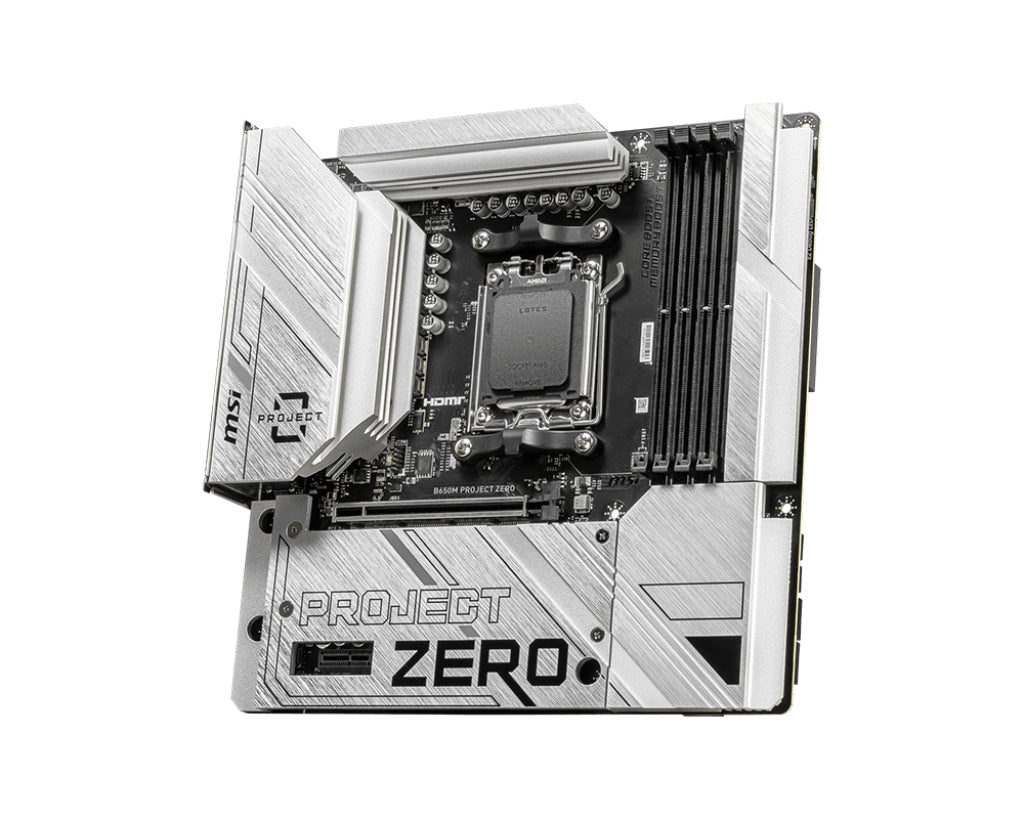 MSI B650M PROJECT ZERO - Socket AM5 - motherboard MSI