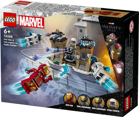 LEGO - Super Heroes - Iron Man & Iron Legion vs. Hydra Soldier (76288) LEGO