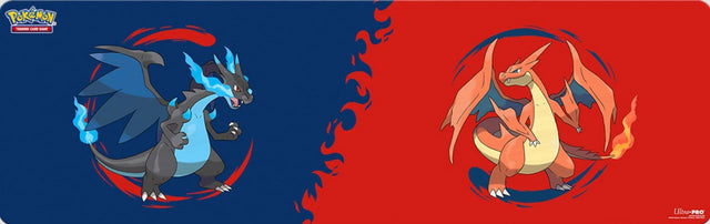 Pokémon Mega Charizard X/Y spillemåtte – 8 ft – produktbillede