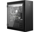 MSI MPG SEKIRA 500P – sort PC-kabinet – illustration af kabinet med PC-komponenter; komponenter medfølger ikke