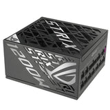 ASUS ROG Strix 1200P Gaming E – 1200 W Platinum PSU – blæsergitter og modulære stik