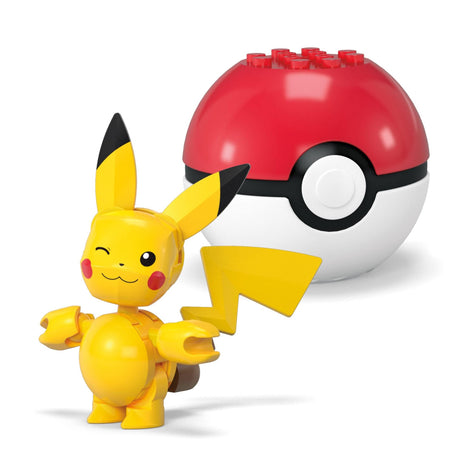 MEGA - Pokémon Poké Ball 2-Pack Building - Pikachu & Ditto (JCT43) Megabloks
