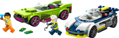 LEGO 60415 City Police Car and Muscle Car Chase, construction toy LEGO