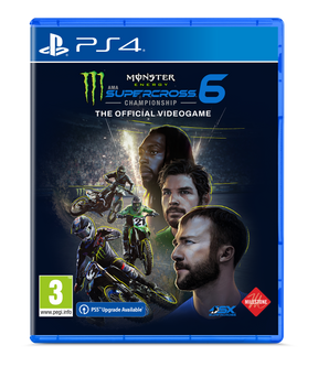 Monster Energy Supercross – The Official Videogame 6 – PlayStation 4 – spilomslag