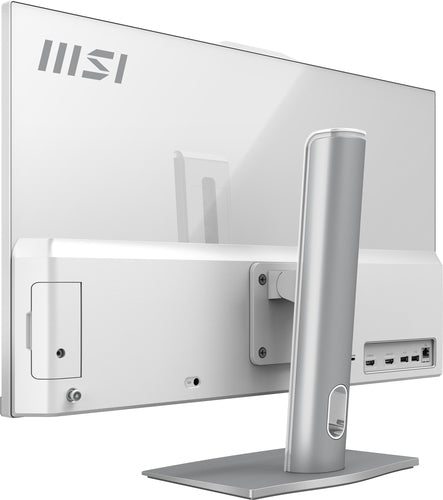 MSI Modern AM272P 1M-1428AT – hvidt kabinet set skråt bagfra