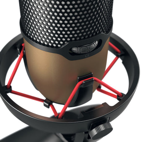 Cherry UM 9.0 PRO RGB - Mikrofon - Schwarz. Bronze Cherry