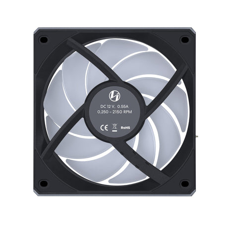 Lian Li UNI FAN CL Wireless Fan - 120mm, Black Lian Li