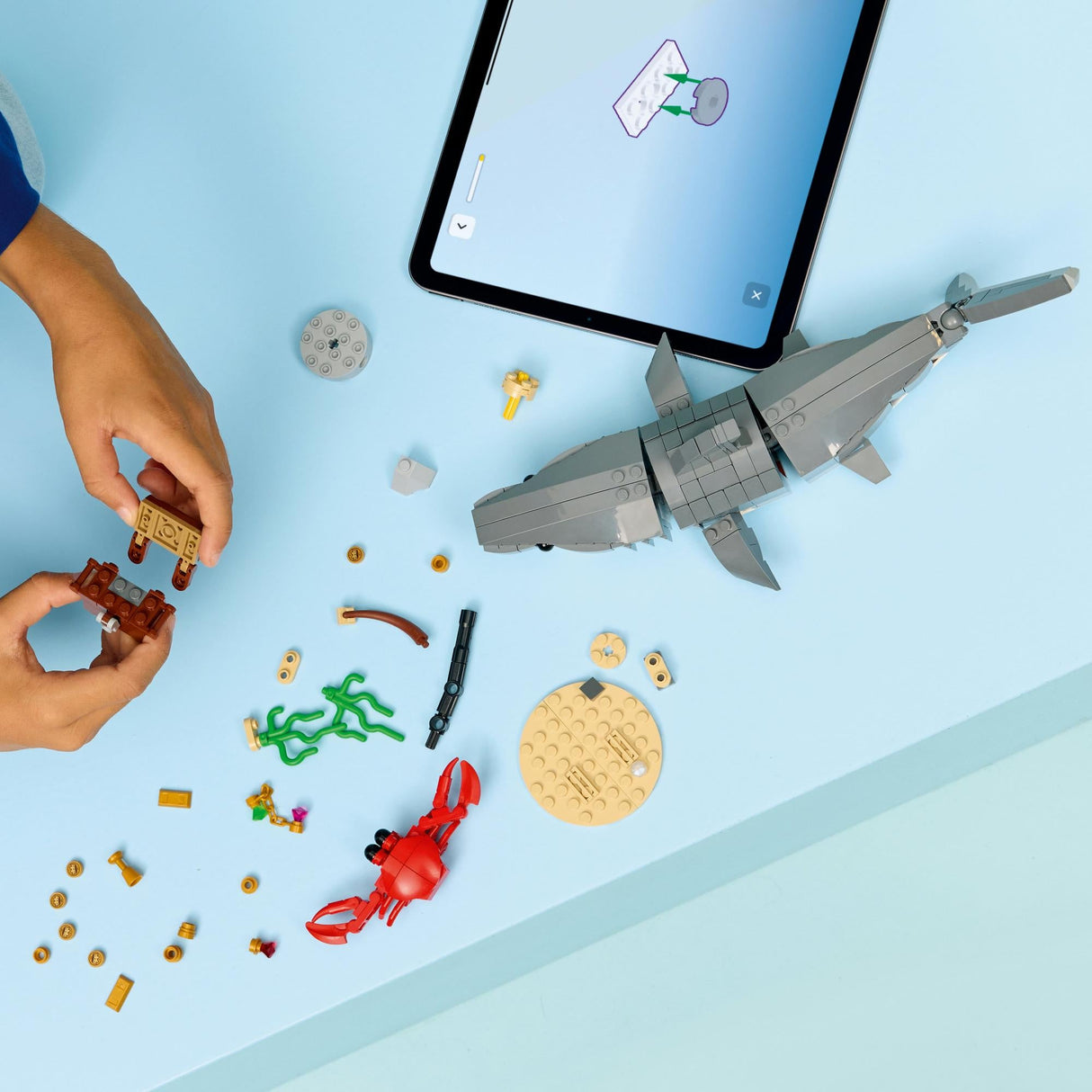 LEGO - LEGO Creator - Fierce Shark with a Treasure Chest (31381) LEGO