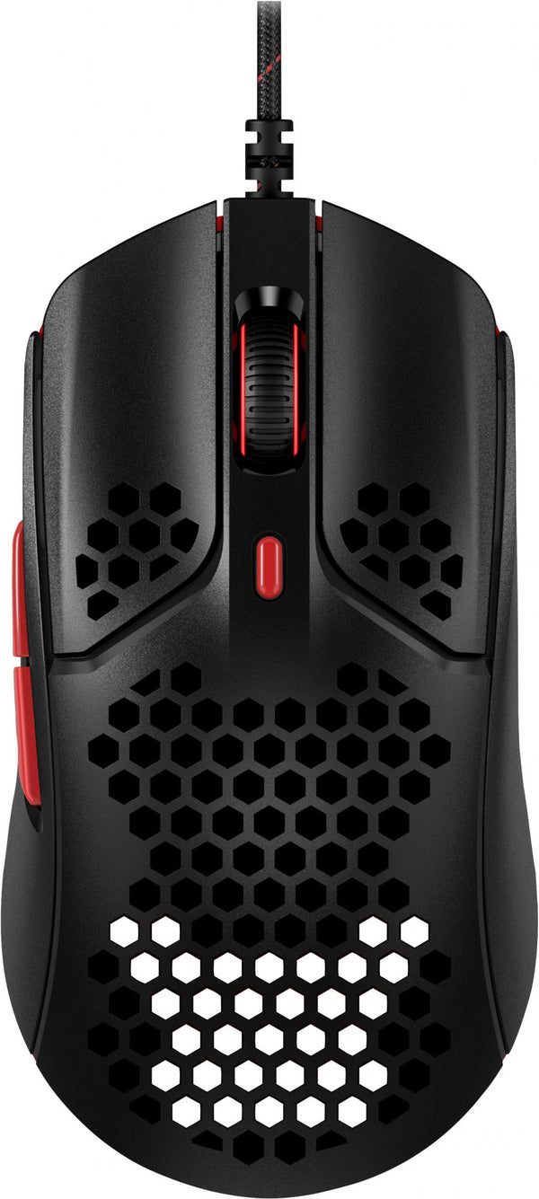 HyperX Pulsefire Haste Optisches Kabel Schwarz Rot