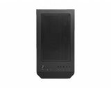MSI MAG FORGE M100R – sort PC-kabinet – front med slukket lys