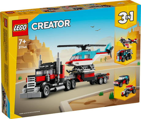 LEGO Creator - Flatbed Truck with Helicopter (31146) LEGO