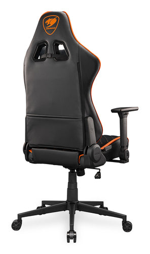 COUGAR Armor One V2 F, PVC/stof, sort/Orange gamingstol – produktdetalje