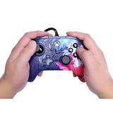 PowerA Advantage Plus kablet controller – Night Blossom – Xbox/PC – i hænderne