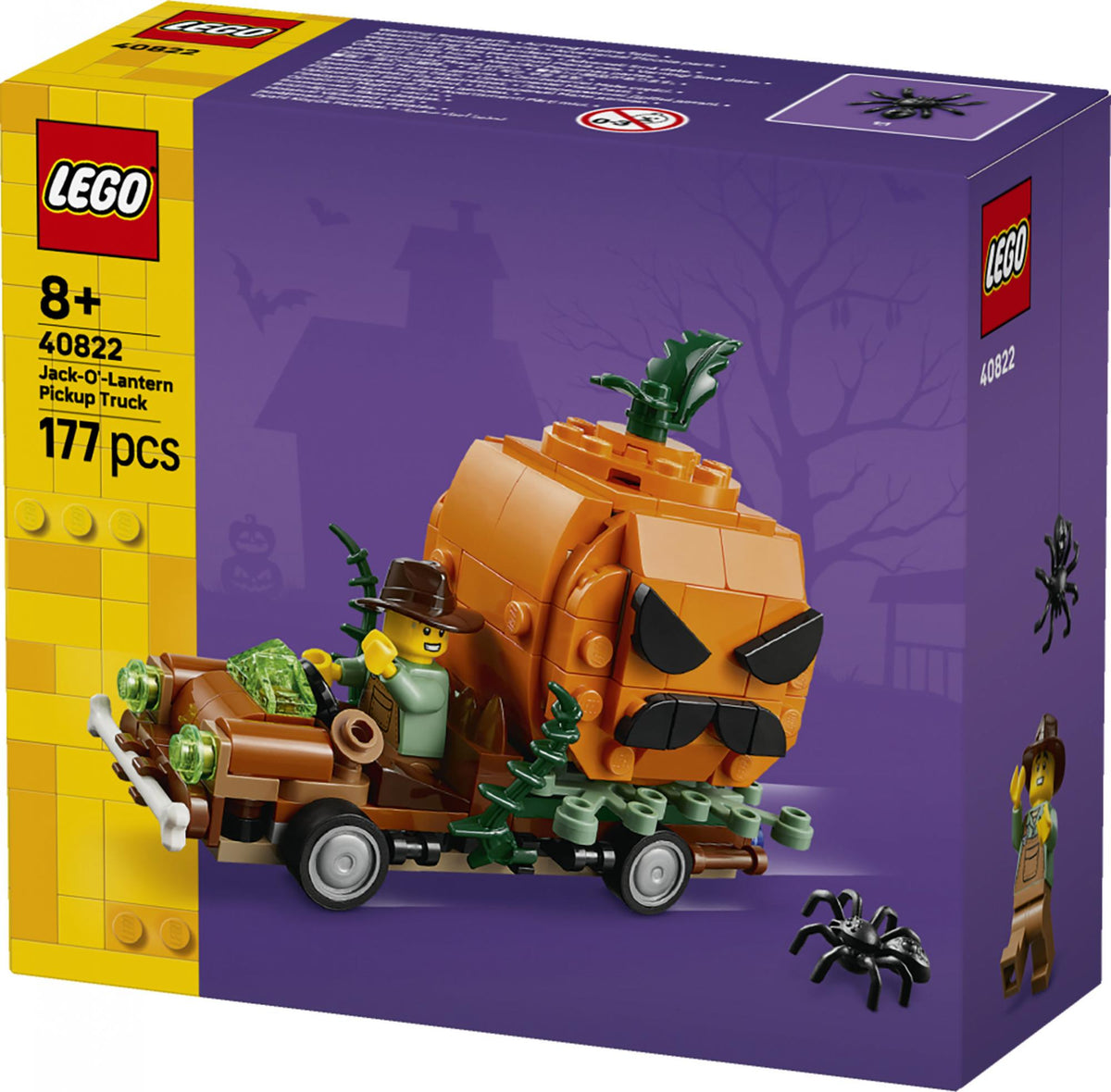 LEGO 40822 Pickup truck with Halloween pumpkin LEGO
