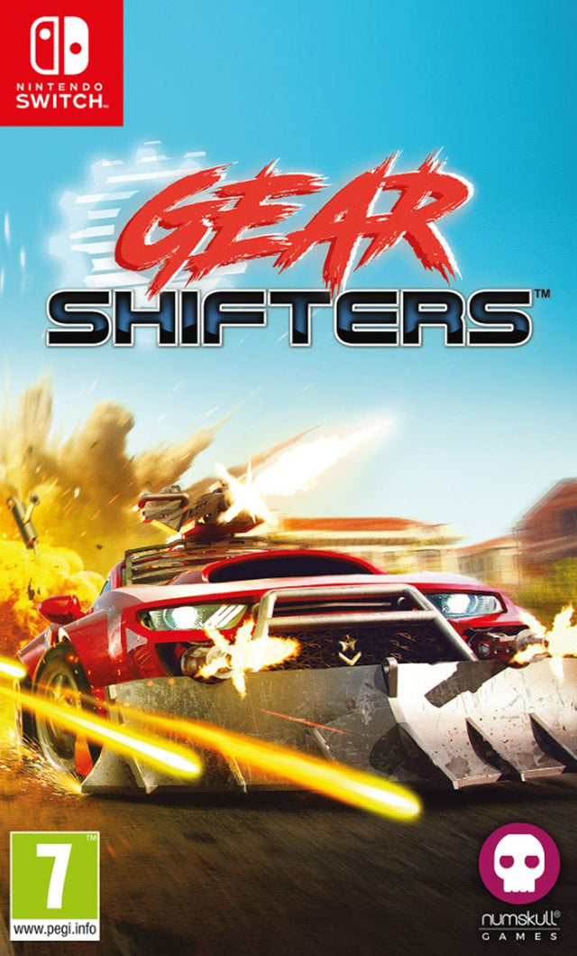 Gearshifters – Nintendo Switch – spilomslag