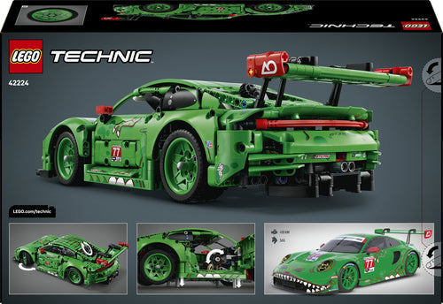 LEGO 42224 Technic Porsche 911 GT3 R REXY AO Racing Race Car, Construction Toy Lego