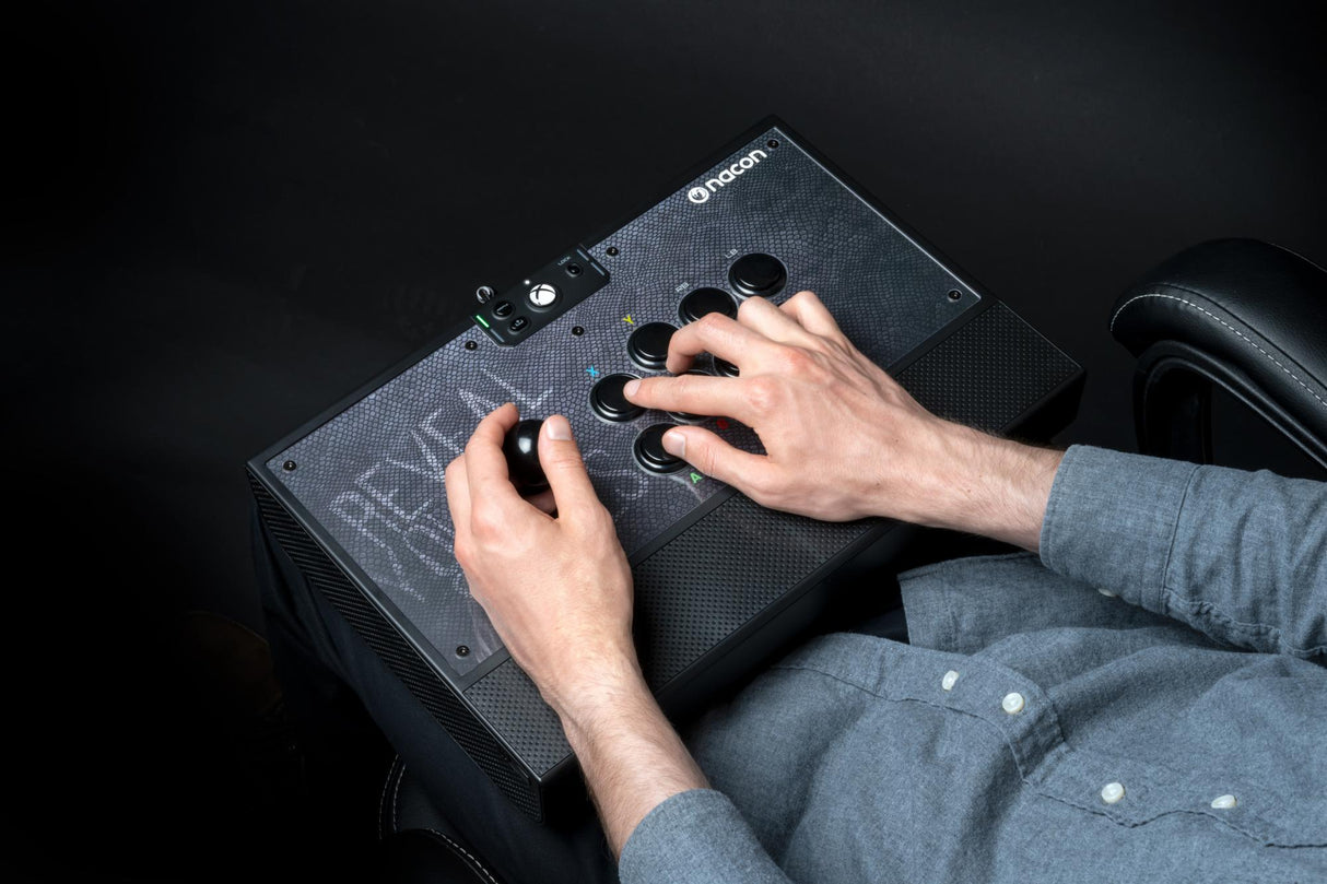 NACON DAIJA Arcade Stick Sort USB speciel PC, Xbox One, Xbox Series S, Xbox Series X NACON