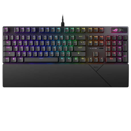 ASUS ROG STRIX SCOPE II RX RGB Gaming Keyboard ROG RX RED Optical Mechanical Switches PBT Keycaps ASUS