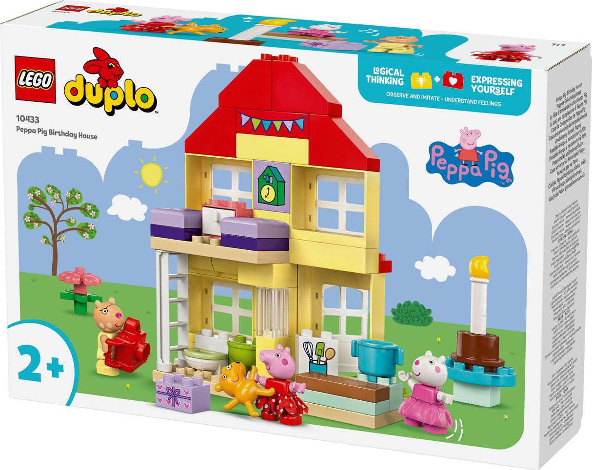 LEGO 10433 DUPLO Peppa's Birthday House, construction toy LEGO