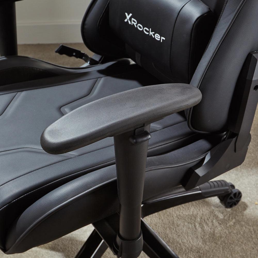 XROCKER AGILITY SPORT ESPORT PC OFFICE GAMING CHAIR - CARBON BLACK XROCKER