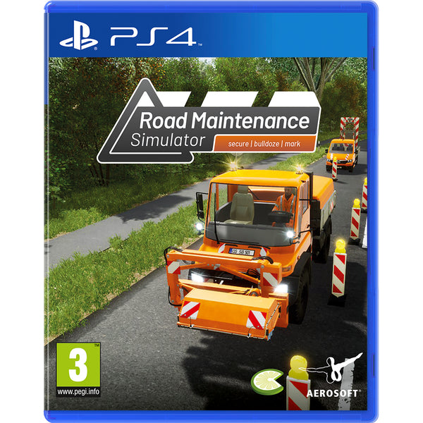 Road Maintenance Simulator – PlayStation 4 – spilomslag