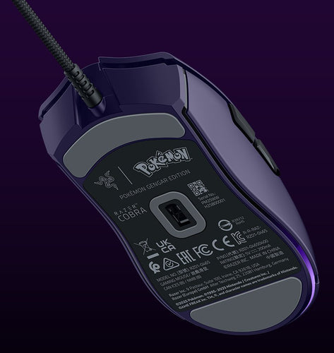 Razer Cobra Pokémon Gengar Edition - Leichte kabelgebundene Gaming-Maus mit Razer™ Chroma RGB Razer