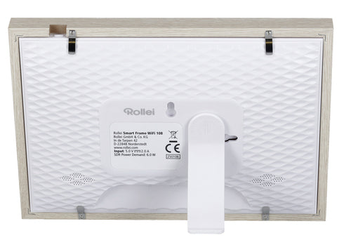 Rollei Smart Frame WiFi 108 – 10,1″ digital fotoramme, hvid – detalje eller anvendelse 8