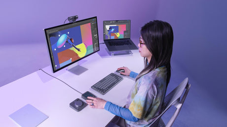 Logitech Master Series MX Creative Console Tastatur og drejeskive sæt RGB Kablet Logitech