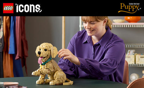 LEGO 11384 Icons - Szczeniak golden retriever Lego