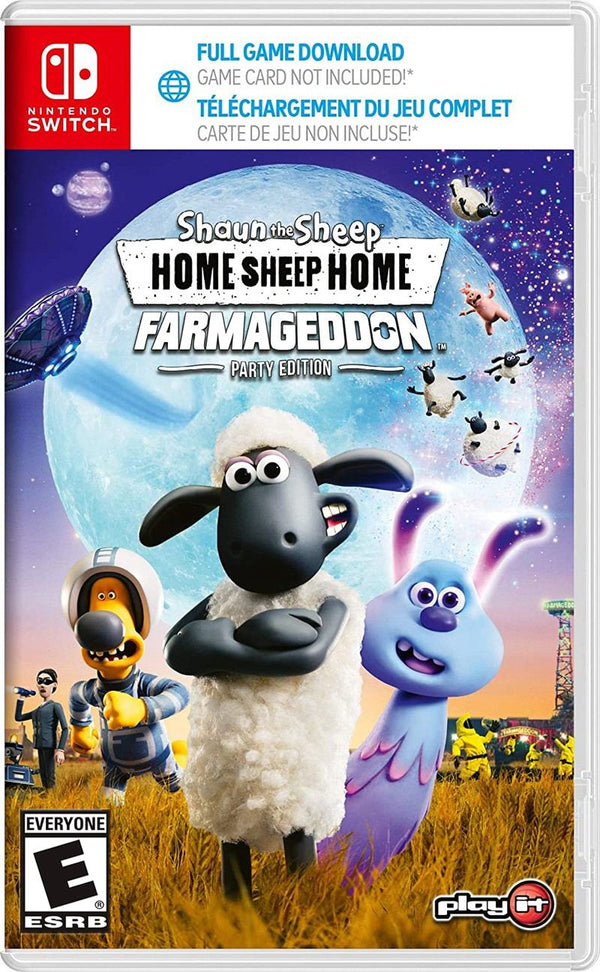 Shaun the Sheep: Home Sheep Home – Farmageddon Party Edition (Code in a Box) – Nintendo Switch