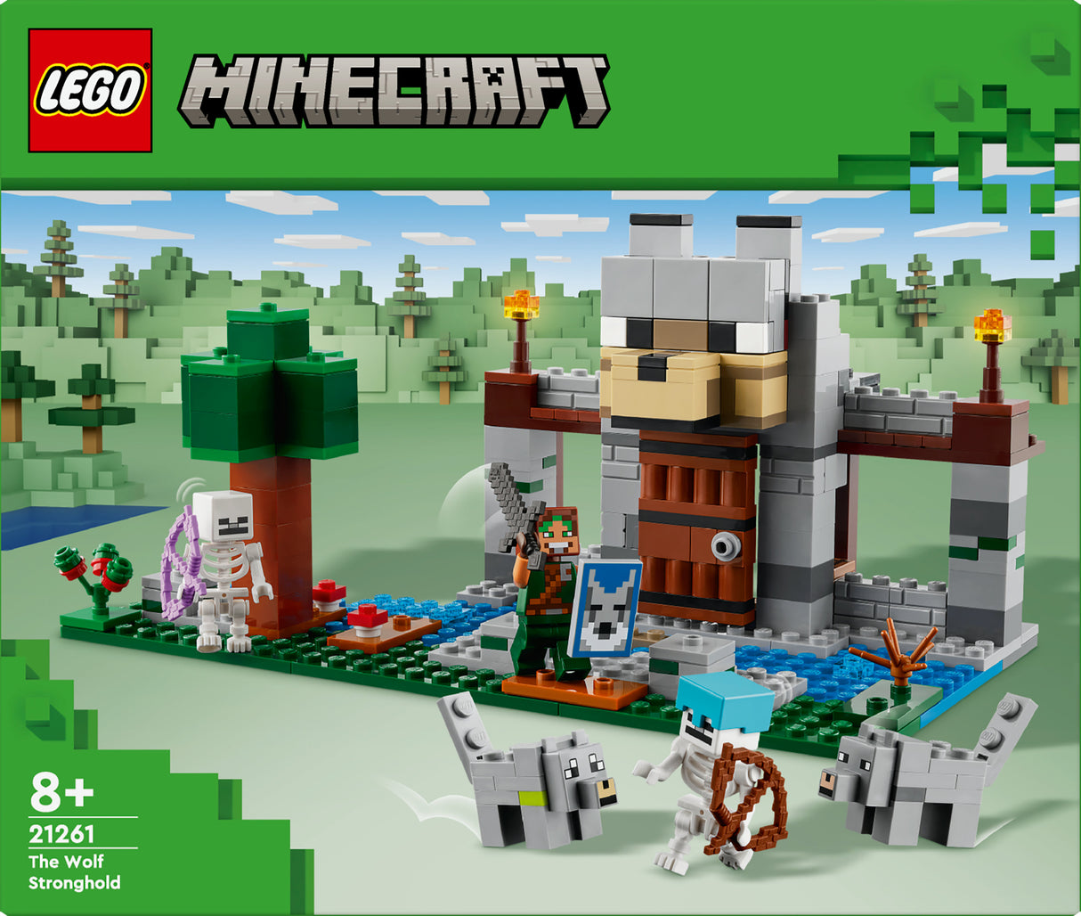 LEGO Minecraft - The Wolf Stronghold (21261) LEGO