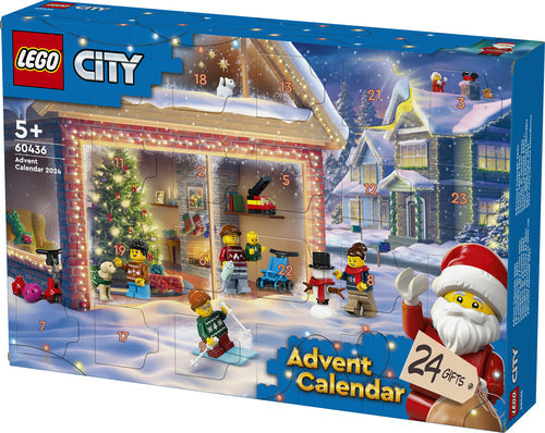LEGO 60436 City Advent Calendar 2024, construction toy Lego