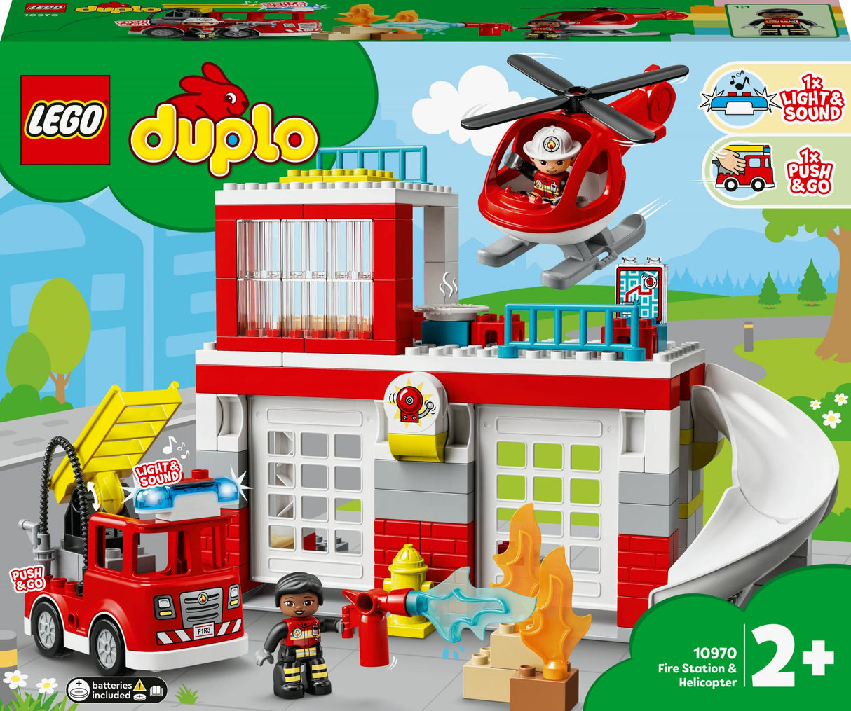 LEGO Duplo - Fire Station & Helicopter (10970) LEGO