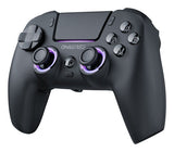 Oniverse Starion – trådløs PS5-controller i Obsidian Black – set skråt fra siden