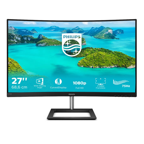 Philips E-line 272E1CA 27 1920 x 1080 (Full HD) VGA (HD-15) HDMI DisplayPort 75Hz Philips