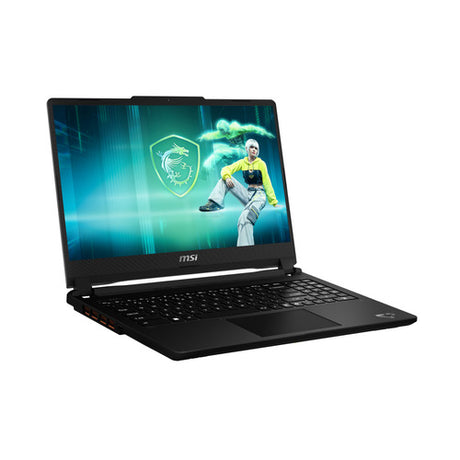 MSI Cyborg 15 Max C2WG-676FRY – skærm og tastatur set forfra