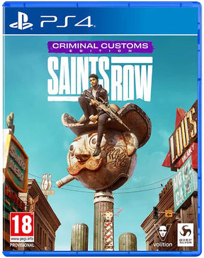 Saints Row (Criminal Customs Edition) (FR/Multi in Game) – PlayStation 4 – spilomslag
