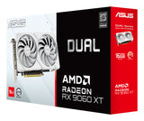 ASUS Radeon RX 9060 XT DUAL WHITE Edition 16GB – Hvid