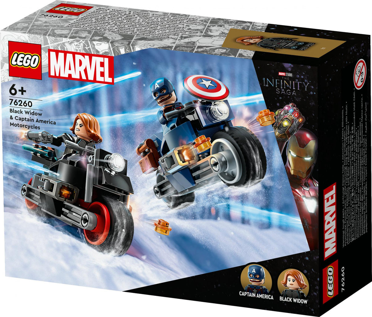 LEGO Super Heroes - Black Widow & Captain America Motorcycles (76260) LEGO
