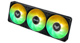 ASUS TUF Gaming LC III 360 ARGB LCD – set skråt forfra