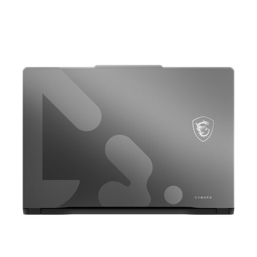 MSI Cyborg 15 Max C2WG-676FRY – bagside af skærm og kabinet