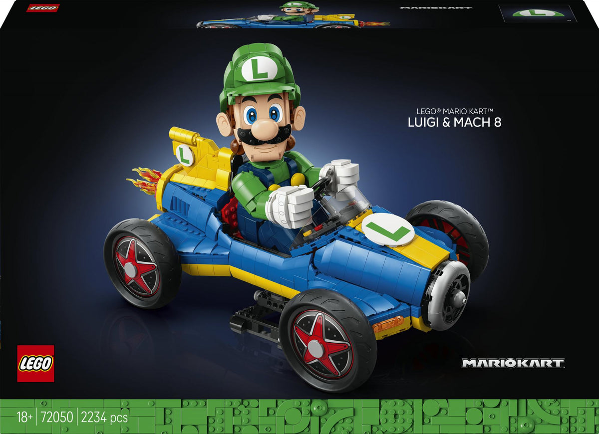 LEGO 72050 Super Mario Mario Kart: Luigi & Turbo Speedster LEGO