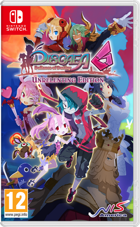 Disgaea 6: Defiance of Destiny – Unrelenting Edition – Nintendo Switch – spillets udgave