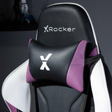 X Rocker PURPLE Agility Sport Esport Gaming Chair X-Rocker
