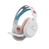 Turtle Beach Stealth 500 – Switch 2-headset, hvid – Hvidt Switch 2-headset på mørk baggrund