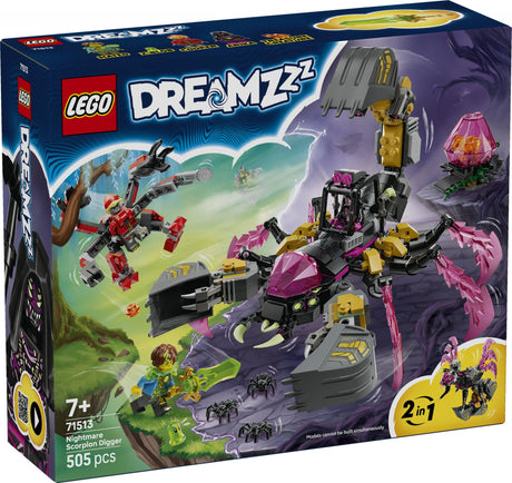 LEGO - DREAMZzz - Nightmare Scorpion Digger (71513) LEGO
