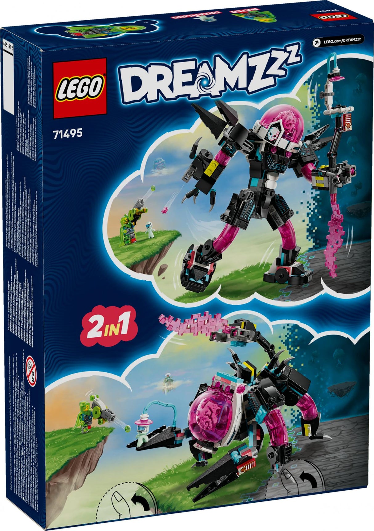 LEGO 71495 DREAMZzz Mateo vs. Cyberbrain Mech LEGO