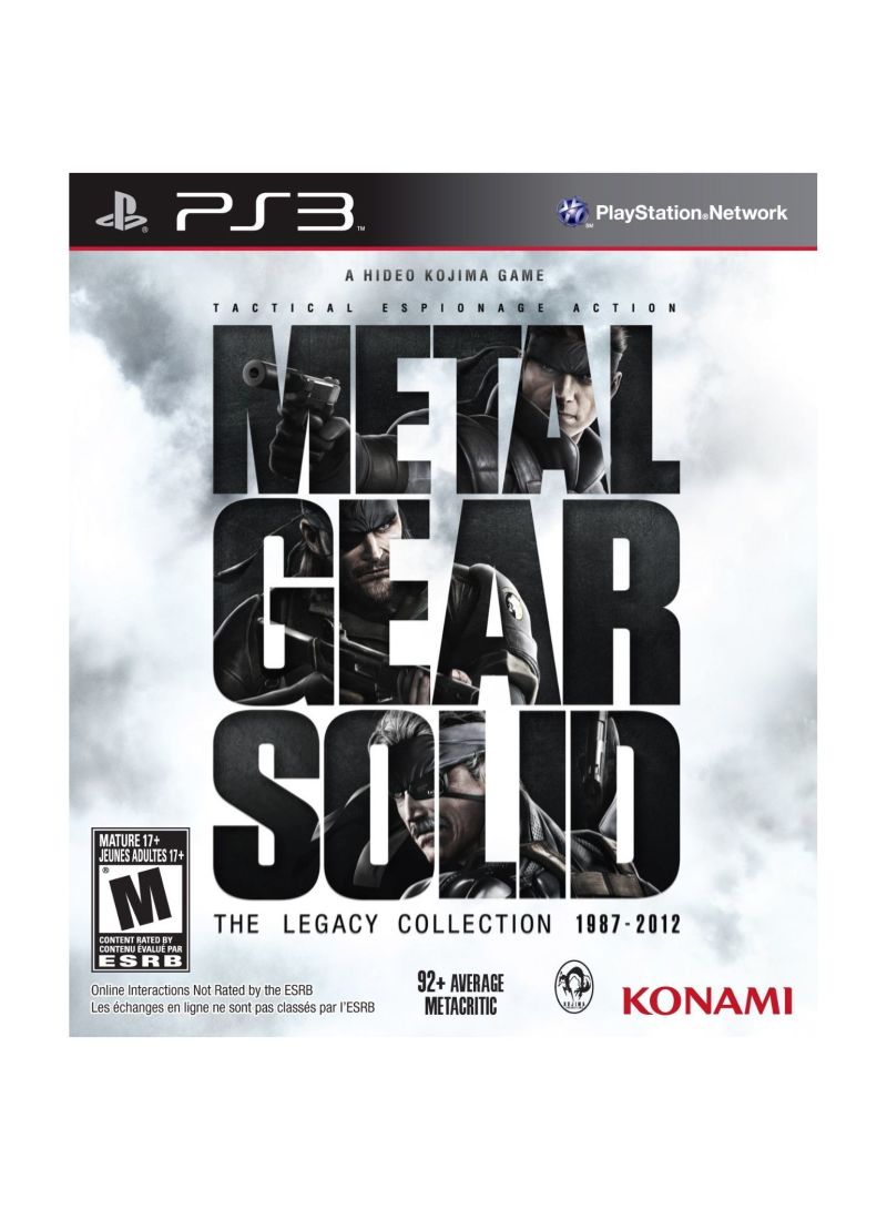 Metal Gear Solid: The Legacy Collection (Import) - PS3 - omslag